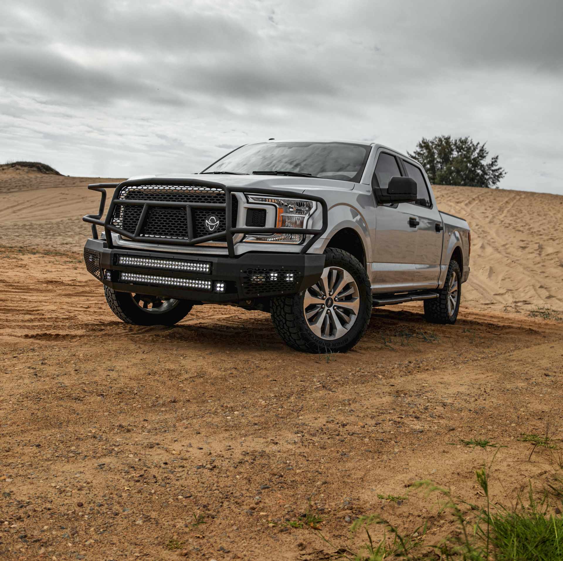 Ranch Hand Midnight Bumper Ford Truck Desert